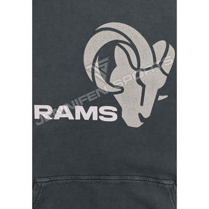 Sudadera con capucha y cremallera de algodón 100% transpirable de 350 GSM, de peso pesado, de secado rápido, personalizada, estilo hip-hop, streetwear, para invierno, al por mayor - Product Image 2