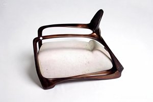 Vente flash - Canapé simple confortable en bois massif 100% - Style moderne classique luxueux et élégant - Exclusif pour salon et chambre à coucher - Product Image 3