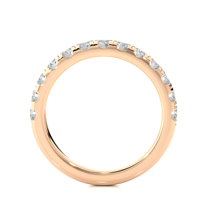 Anillo de Diamantes Naturales con Corte Redondo en 13 Piezas, Oro de 18K, Diseño Personalizado, Anillos de Diamantes para Compradores Mayoristas - Product Image 6