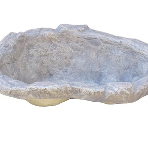KNT, venta al por mayor, FRP, gran jardín Artificial irrompible, estanque, agua, pez de loto, piedra de fibra de vidrio moldeada a mano, aspecto atractivo, enorme - Product Image 5