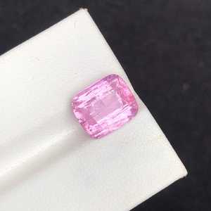 Topacio Rosa Imperial, Corte Octogonal, Katlang India, Gema Natural Suelta, Calidad Fina para Coleccionistas, Certificado por Terceros para Joyería - Product Image 4