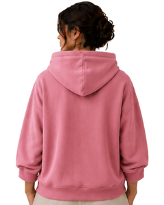 Solid Trader Active Lifestyle Breathable Cotton Blend Plain <b>Soft</b> Warm Cozy Sweatshirt Women Pullover <b>Hoodies</b> - Product Image 2