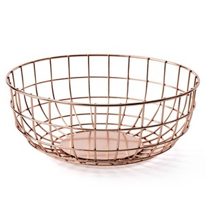 Elegant Iron Wire <b>Basket</b> Organizer for Countertop Storage and Interior Decoration - Product Image 3