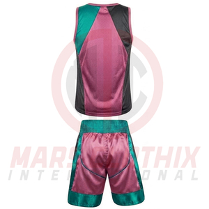 Uniforme de Boxeo de Primera Calidad, Conjunto Deportivo Transpirable con Tela que Absorbe la Humedad, Uniforme de Boxeo para Prácticas y Combates - Product Image 3