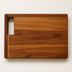 Ensemble de planches à découper en bois d'acacia avec plateau, planches de cuisine et de service en bois massif, fournisseur en gros OEM - Product Image 4