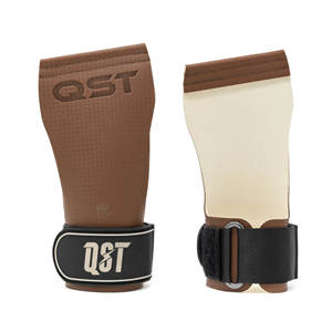 QST <b>Gymnastic</b> Weight Lifting <b>Hand</b> <b>Grips</b> Silicon printed <b>Grip</b> Protector Non-slip Breathable Eco-friendly Customizable For OEM ODM - Product Image 5