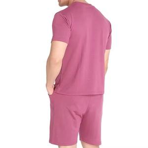 Ensembles T-shirt et short d'été de haute qualité pour hommes – Tenue décontractée unie avec impression personnalisée – Nouveaux vêtements à manches courtes - Product Image 3
