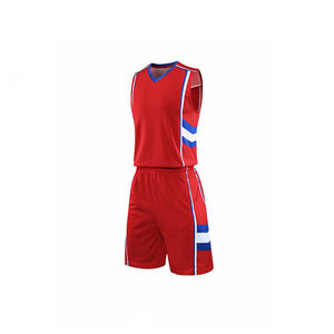 Tenues de basketball unisexes personnalisées de haute qualité 100 % polyester, respirantes, à séchage rapide, dernier design, ensemble taille adulte - Product Image 3