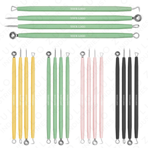 Professional 4 Piece Set In Different Colours Stainless Steel Acne Extractor Kit with Custom Label Blackhead Remover - Product Image 6