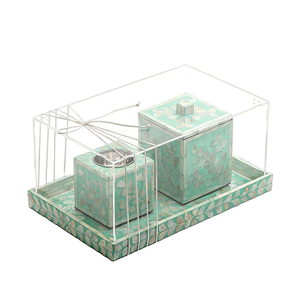 Juego de Incensario de Lujo Indio de Madreperla para Meditación - Ecológico - Product Image 1