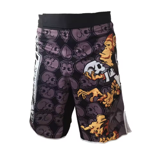 MMA boxing sports fitness monkey personality breathable loose large size <b>shorts</b> Thai fist pants running fights cheap mma <b>shorts</b> - Product Image 4