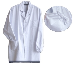 Oem Customized logo Design Medical Student Pharmacy Nurse <strong>Uniform</strong> Food Factory <strong>Clinic</strong> Beauty Salon Overalls White Coat - Product Image 1
