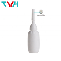(SAMPLE) Flacon compte-gouttes en plastique PP de 30 ml en forme de citrouille avec embout souple pour sérum et shampoing (HB30)