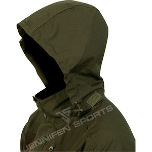 Chaqueta Aislante Weather Pro en Oferta, 100% Lona de Algodón, Chaqueta de Caza Personalizada OEM para Hombre, Dos Colores, Tela de Lona de Alta Calidad - Product Image 4