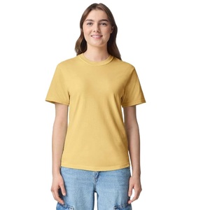Camiseta personalizada 100% algodón, 180 GSM, manga corta, color liso, ropa casual, cuello redondo, teñido liso, proveedor de Bangladesh. - Product Image 4