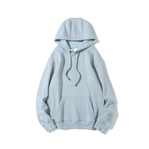 High Quality Polyester/Cotton Nonwoven Winter Printed Oversize Hoodie <b>Thick</b> <b>Fleece</b> Drop Shoulder Custom Men Hoodies - Product Image 4