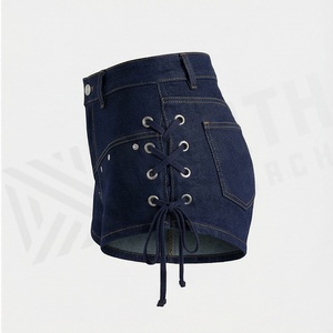 Pantalones Vaqueros de Color Personalizado para Mujer, Minipantalones Cortos de Mezclilla, Estilo Delgado, Ropa Casual de Verano, Moda Urbana - Product Image 3