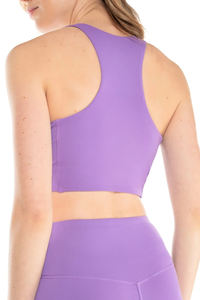 Soutien-gorge de sport sans bretelles, une pièce, respirant, antibactérien, à maintien élevé, avec coussinets amovibles, personnalisable pour femmes, vente en gros - Product Image 5