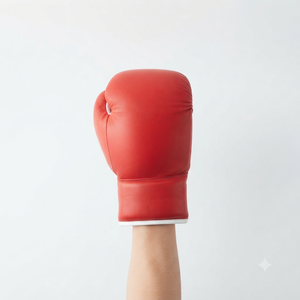 Guantes de Boxeo de Cuero Vacuno Rojo 2026 con Cordones Blancos, Equipo de Entrenamiento y Sparring Duradero para Todas las Estaciones, Guantes de Boxeo Ligeros - Product Image 4