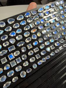 Wholesale Rainbow Moonstone Gemstone Lot Natural Elegant Cut For Jewelry At Best Price By Manufacturer - Product Image 4