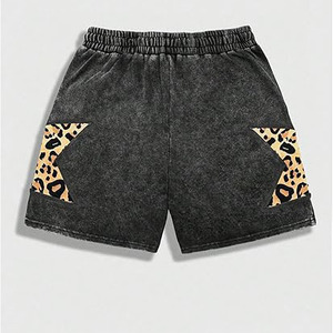 Pantalones Cortos Estampados con Efecto Ácido para Hombre, Estilo Urbano con Tipografía Moderna, Tacto Suave, Pantalones Cortos Deportivos Estampados 2026 para Hombre - Product Image 5