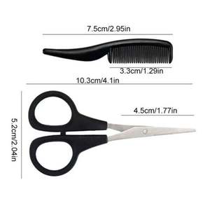 Ciseaux de coiffure en acier inoxydable avec manche en plastique, vente en gros, meilleur prix bas, design unique - Product Image 6