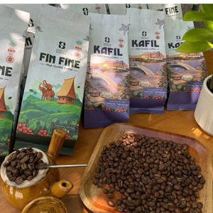 New 250g Pack Fin Fine Robusta Coffee Dark Roast Bold <b>Chocolate</b> Strong Taste B2B Exporter Vietnam - Product Image 1