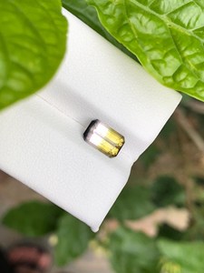 พลอยสามสีธรรมชาติอัญมณีแตงโมคริสตัลหินหลวมสำหรับทำเครื่องประดับและเก็บสะสม - Product Image 5