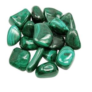 Pierres de malachite roulées en vrac, vente en gros, cristaux naturels verts de guérison, gravés, amour, Feng Shui, énergie, Reiki, méditation, à vendre - Product Image 3