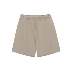 Shorts de sport pour hommes en molleton de coton premium, bas de pyjama athlétique, taille élastique avec cordon de serrage, confort décontracté au quotidien - Product Image 2