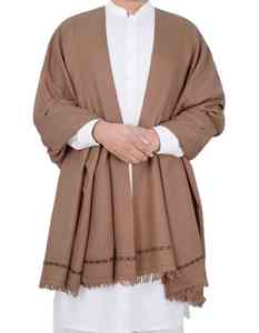 Men Winter <b>Wool</b> Shawl Soft Warm Breathable Traditional Solid Color Office Formal <b>Wrap</b> - Product Image 1