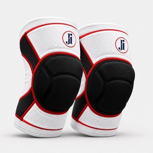 Genouillère de compression en tissu respirant, confortable, pour le sport, protection professionnelle pour le fitness, légère - Product Image 1