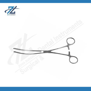Pinzas Hemostáticas Kocher Rectas y Curvas, Juego de Instrumentos Quirúrgicos de Acero Inoxidable, Pinza para Agarrar Tejidos de Alta Calidad - Product Image 2
