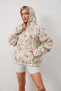 Sudadera con Capucha de Camuflaje Personalizada para Hombre, Sudadera de Invierno de Forro Polar, Sudadera Extra Grande 100% Algodón, Ropa de Abrigo Cálida para Exteriores, Sudadera con Capucha de Camuflaje Táctico para el Desierto - Product Image 2