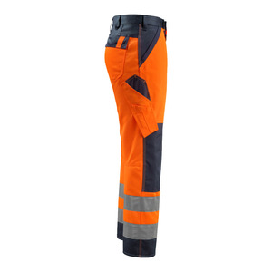 Pantalones de Trabajo de Alta Visibilidad para Hombre, Transpirables, Impermeables, de Seguridad, de Microfibra, Casuales para Exteriores - Product Image 4