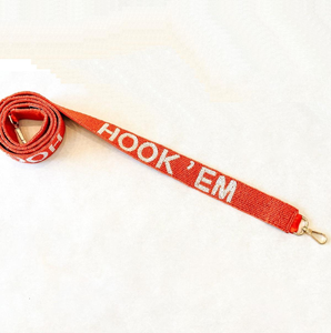 Correa para bolso con patrón de animales bordado con cuentas, hecha a mano con cuentas de semillas y flores - Product Image 5