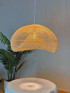 Trendy Rattan Lamps for All Style Home Decor Woven Rattan Lampshade Pendant <b>Light</b> Made in Vietnam by King Craft Viet - Product Image 6