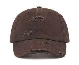 Washed Cotton Baseball <b>Cap</b> 6-Panel Adjustable Unisex Solid Color Casual <b>Hat</b> for Adults - Product Image 2