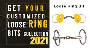 Nhẫn Ngựa Bằng Thép Không Gỉ Chịu Lực Cao Nhẫn Thả Lỏng Miệng Nối Rỗng Mũi Ngựa Bán Sỉ - Product Image 2