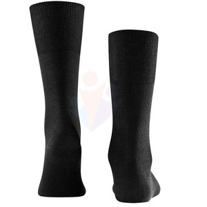 Chaussettes Athlétiques Décontractées en Coton/Laine, Mi-Mollet, Qualité Supérieure, Couleur Unie, Séchage Rapide pour Hommes – Meilleures Ventes en Ligne - Product Image 3