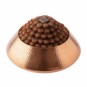 Elegant Designer Copper Metal Decorative Serving Bowl Chocolate Bowl Sweets Serving Bowl <b>For</b> Wedding Eid And Events On <b>Sale</b> - Product Image 6