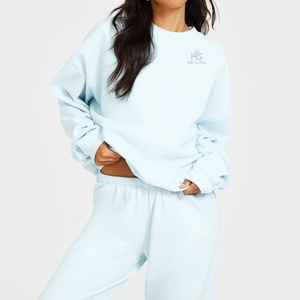 Offre Exceptionnelle : Sweat-shirt Streetwear Oversize Col Montant Blanc Premium en Molleton de Coton, Coupe Ample, Décontracté Hiver, Personnalisable - Product Image 4