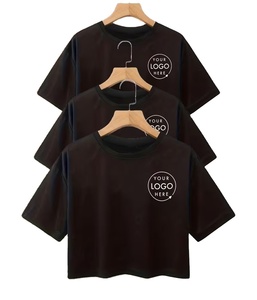 Women's Custom Logo Crew Neck Short Sleeve Sports T-Shirts-Spandex/Cotton Eco-Friendly Quick Dry Korean Style Spring Season - Product Image 2