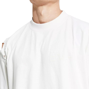 Camisetas de Verano para Hombre, Manga Corta, Estilo Desgastado, Ropa Casual, Nuevas Llegadas, Logotipo de Marca Personalizado, 100% Algodón Transpirable - Product Image 3