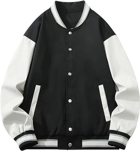 Wholesale OEM Matching Shoe Custom Winter Vintage School College <b>Men's</b> <b>Jackets</b> Coat Wool Letterman Varsity <b>Jacket</b> <b>Man</b> - Product Image 4