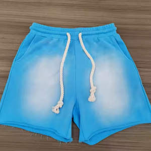 Short de sport personnalisé pour femme, design unique, haute performance, 100 % coton respirant, taille élastique, séchage rapide, imprimé délavé à l'acide - Product Image 3