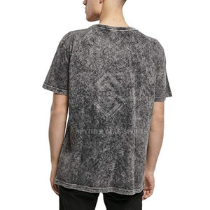 T-shirt pour homme à coupe classique, style tendance, lavage à l'acide, polyester/coton, écologique, séchage rapide, respirant, manches courtes, SPYTHER GEAR - Product Image 2