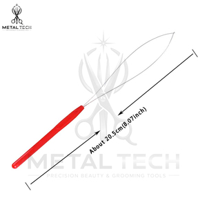 Factory Custom Logo Hair Extension Loop <b>Needle</b> Wire Pulling Hook Tool For Micro Ring <b>Bead</b> Extension Salon Accessories - Product Image 6