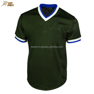 เสื้อเจอร์ซีย์เล่นเบสบอลเสื้อกีฬาคอวีพิมพ์ซับลิเมชันหมายเลขโลโก้ทีมออกแบบได้ตามต้องการ - Product Image 5