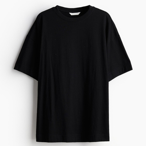Custom Logo Printed Drop Shoulder Streetwear -Loose Fit Long Oversized Breathable Cotton Plain Design - Product Image 2